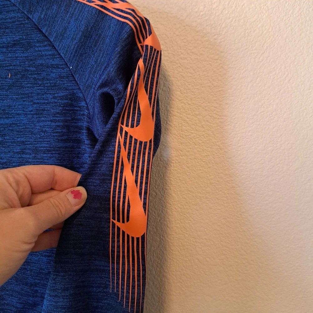 Boys Nike Under Armour Activewear Lot 4pc Jacket Shirt Shorts Size 6 M YSM Blue